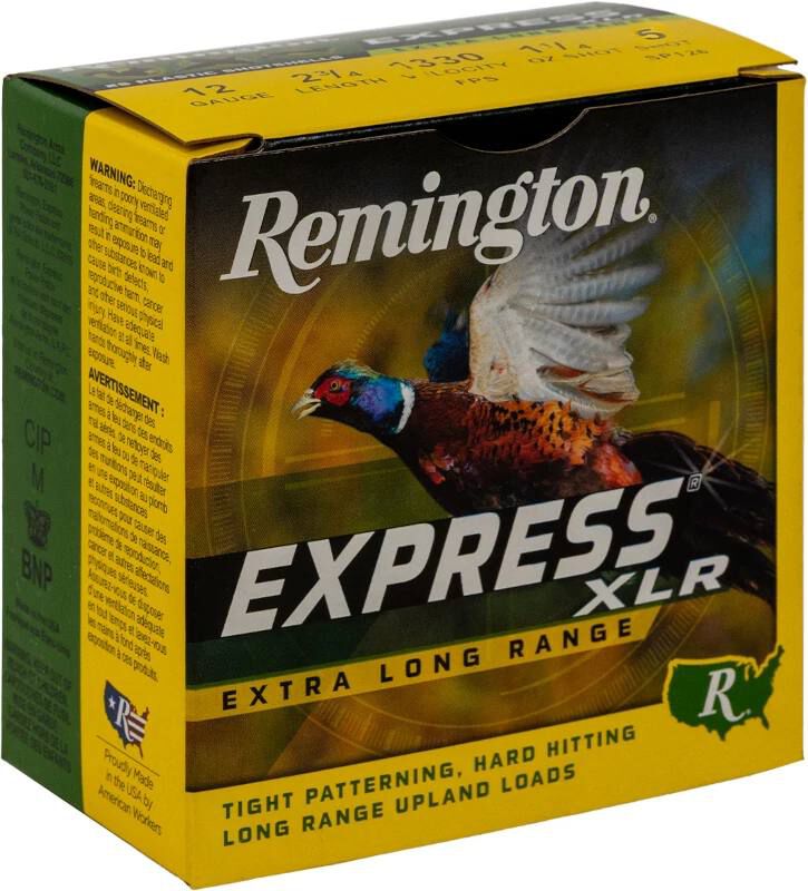 Express Extra Long Range, 12 Gauge, 5 Shot, 2-3/4 in, 1 1/4 oz, 1330 fps
